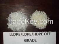 LLDPE/LDPE/HDPE Off Grade Granules