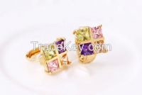 18k gold plated earring with cheap price