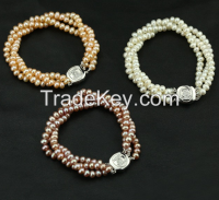 discount pearl bracelet with different styles