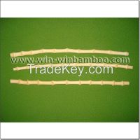 Treated bamboo rhizomes handles