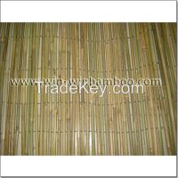 Garden Bamboo fencing-wire lines woven outside bamboo canes