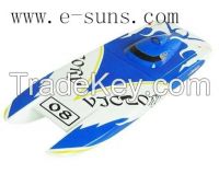 RC boat, Brushless EP Medium Boats Victory 860BP(Blue, White)-RTR(Pistol Transmitter)