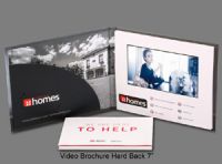 Full Color Printed Video Brochures Video Marketing Card Video Advertising Card