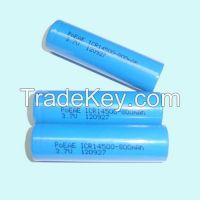 3.7V 800MAH ICR14500 Lithium-ion Battery