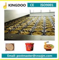 sus fried instant cup and bowl nnoodle processing line
