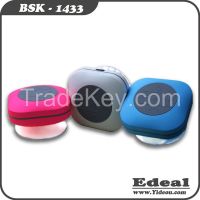 china wholesale new sucker design portable audio bluetooth 2.1 laptop speaker with Microphone