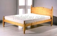 Wood Bed Made with Reforestation Wood - Outstanding Quality
