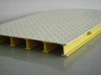 FRP pultrusion grating with cover