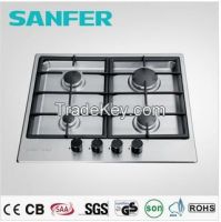 Selling stainless steel cooktop with 4 burners or 5 burners