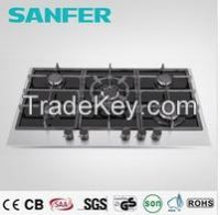 Selling black tempered glass cooktop with 5 burners