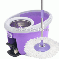 360 Spin Floor Rubber Mop With Bucket