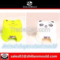2015 hot new animal shapes children's stool plastic injection mould