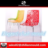 Taizhou simple and elegant plastic chair mould manufacturer