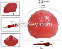 heart shaped umbrella wedding umbrella
