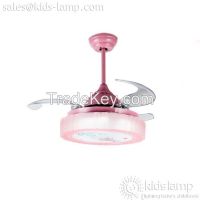 Hotsale child's living room remote ceiling lights with fans