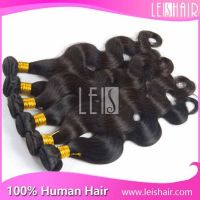 Leis hair Promotion body wave Brazilian hair Extension Products