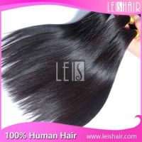 100% Unprocessed virgin brazilian straight hair weave bundles