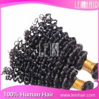 grade 5A deep curl brazilian human hair extensions
