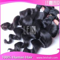 Wholesale 7A virgin Brazilian hair extensions loose wave