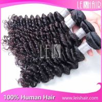 Grade 6a unprocessed virgin 100% brazilian deep curly hair