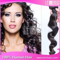 hot selling Cheap 100% Brazilian Virgin Remy hair loose wave