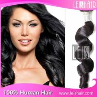 leis hair cheap Virgin Remy loose wave Brazilian hair
