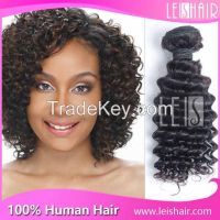 2015 Fasion deep curl virgin brazilian remy human hair