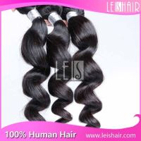 Wholesale cheap 6a brazilian loose wave human hair extensions