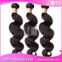 5A Unprocessed cheap body wave malaysian hair weaving