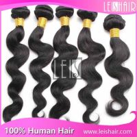 5A 100% natural indian temple hair wavy body wave