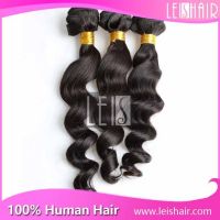 Superior quality Grade 5A malaysian natural hair products loose wave