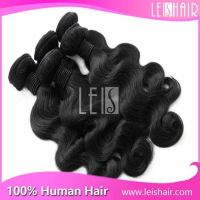 Cheapest price and top quality smooth virgin peruvian hair body wave
