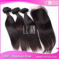 Hot sale 100% unprocessed  peruvian hair straight
