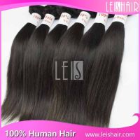 No shedding 100% malaysian straight hair weave wholesale