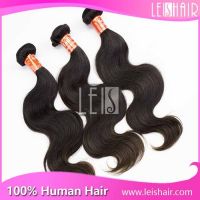 Best price long body wave indian remy hair weave