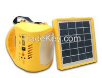 2015 New Solar Lamp With Solar Panel Portable Solar LED Lights Outdoor Charge Mobile Phone Camping and Fishing