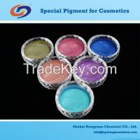 cosmetic grade color pearl effect pigment concrecet color pearl pigmetn
