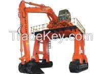 Crawler type hydraulic excavator