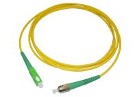 FC/APC-SC/APC Singlemode Simplex fiber optic patch cord