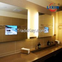 CE Approval Popular style LED lighting TV bathroom mirrors