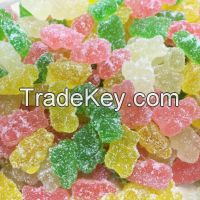 Sour Coated Sugar Free Gummy Bear Candy