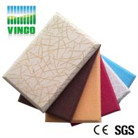 cinema decorative acoustic panel wrapped by fabric