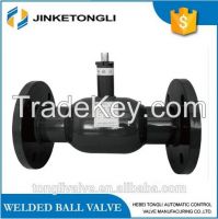 High quality Double flange full welded ball valve