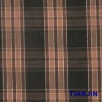 T/R yarn dyed check fabric