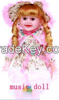 2015 new frozen doll plastic fashion doll baby plush toy lifelike doll