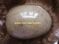 Silicone PU injected toupee