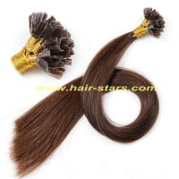 U-tip human hair extension