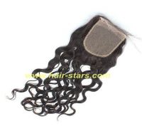 Loose wave lace closure