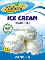 Ice cream powder