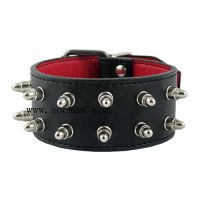 leather dog collar(SC-3007)